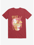 Cat Noodles Red T-Shirt