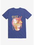 Cat Noodles Royal Blue T-Shirt