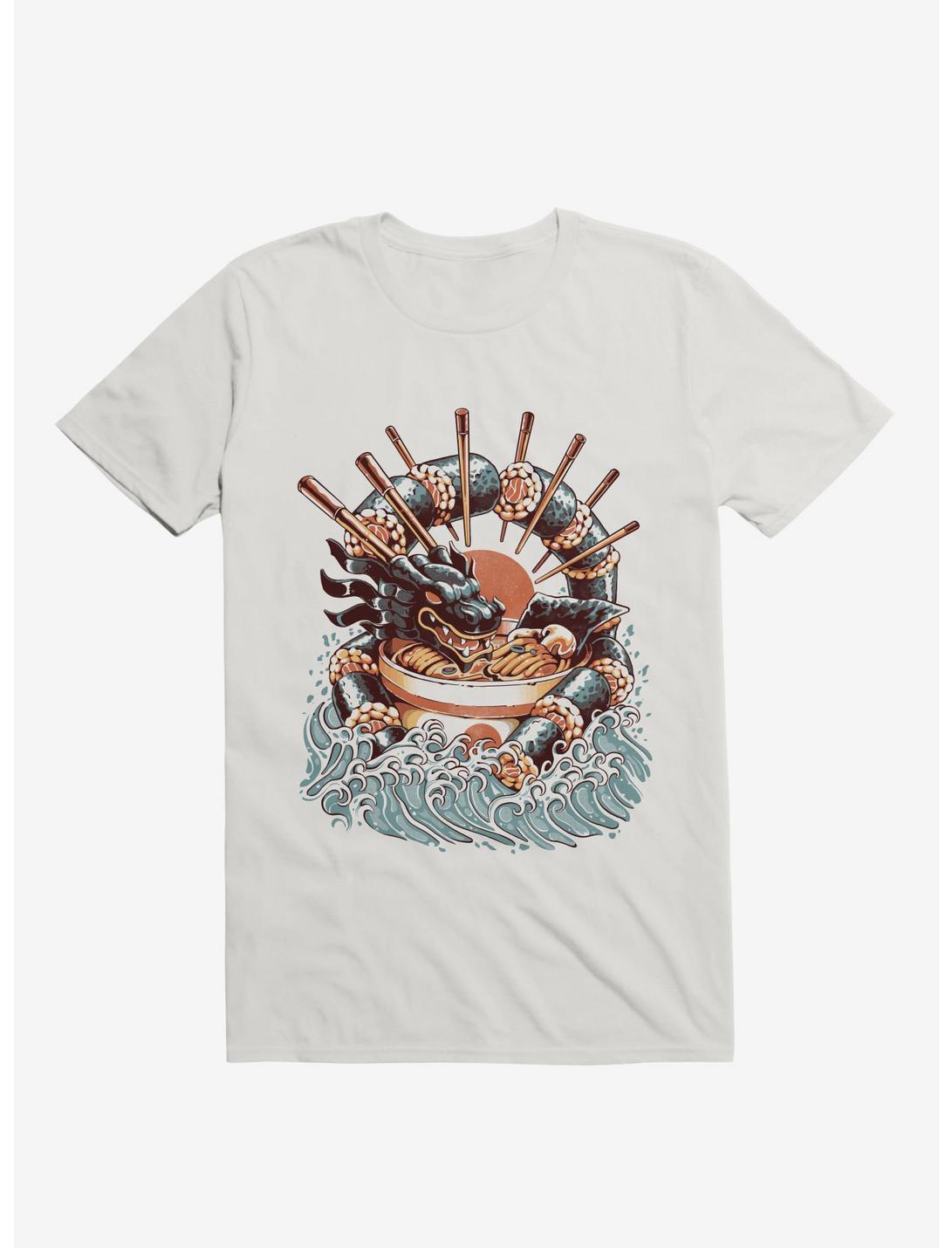 Dragon Sushi Ramen Ocean White T-Shirt