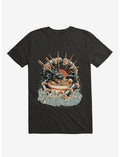 Dragon Sushi Ramen Ocean Black T-Shirt
