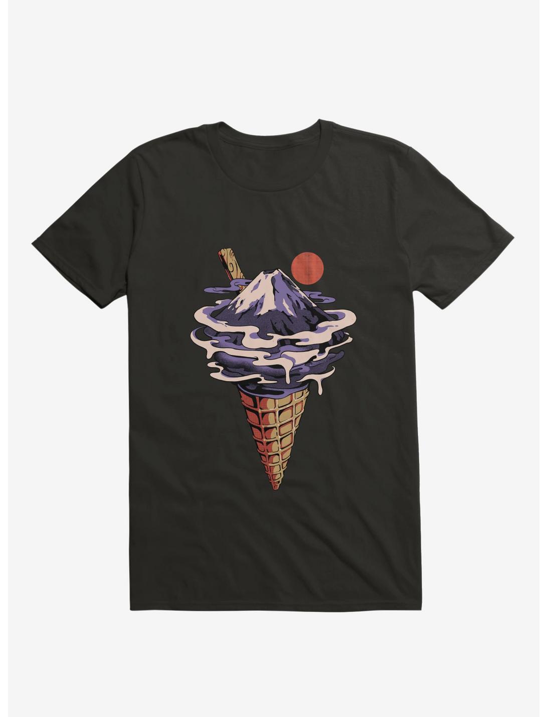 Fuji Flavor Ice Cream Black T-Shirt