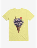 Fuji Flavor Ice Cream Corn Silk Yellow T-Shirt