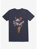 Fuji Flavor Ice Cream Navy Blue T-Shirt