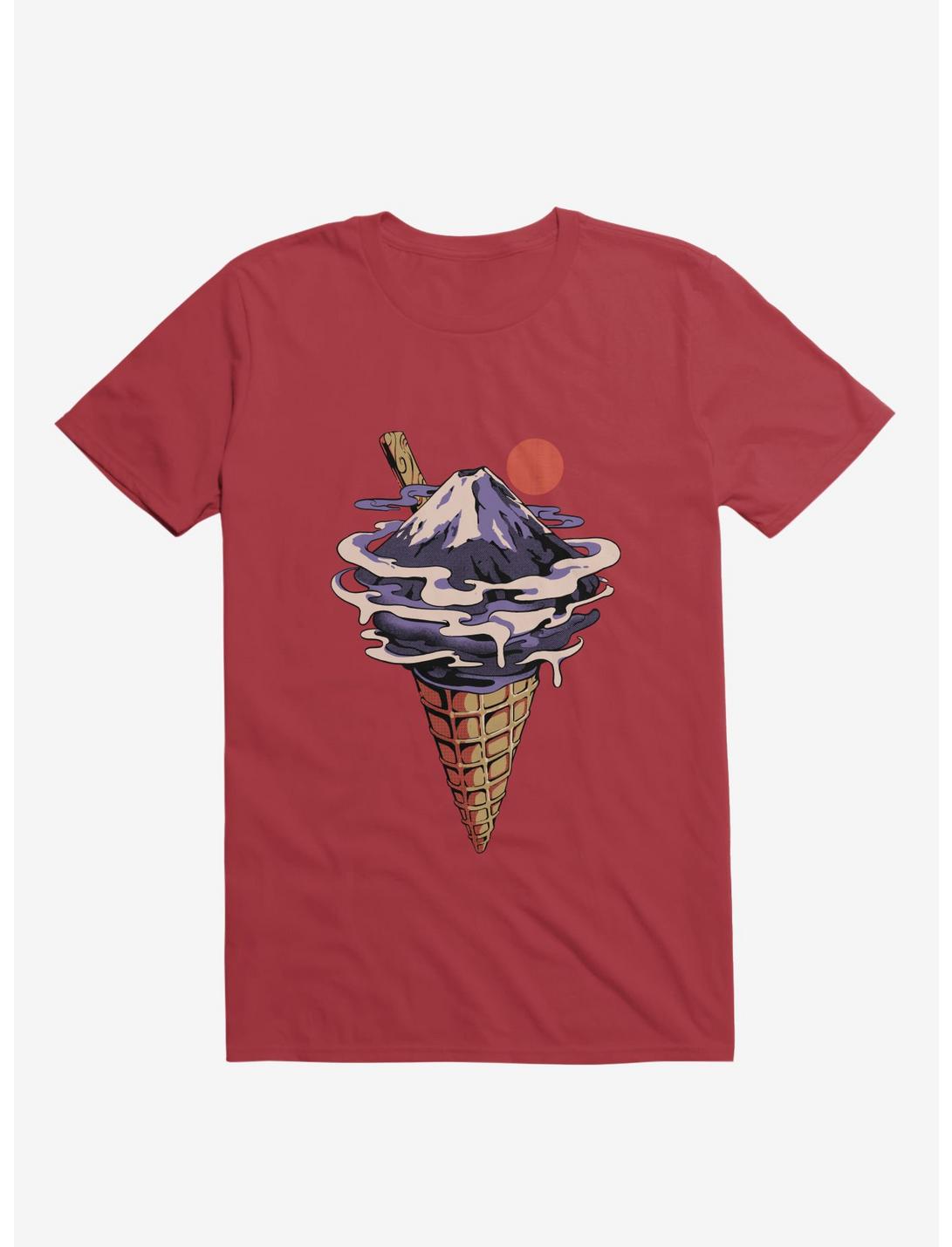 Fuji Flavor Ice Cream Red T-Shirt