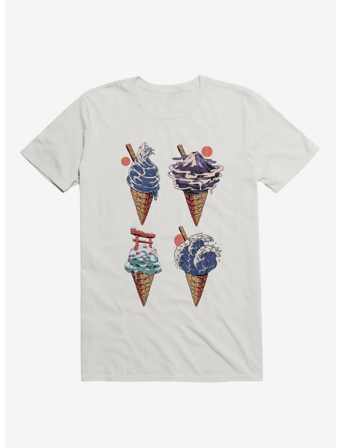 Japanese Ice Creams White T-Shirt