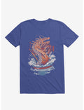 Ramen Noodle Dragon Royal Blue T-Shirt