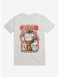 Catnist Fortune To The People White T-Shirt
