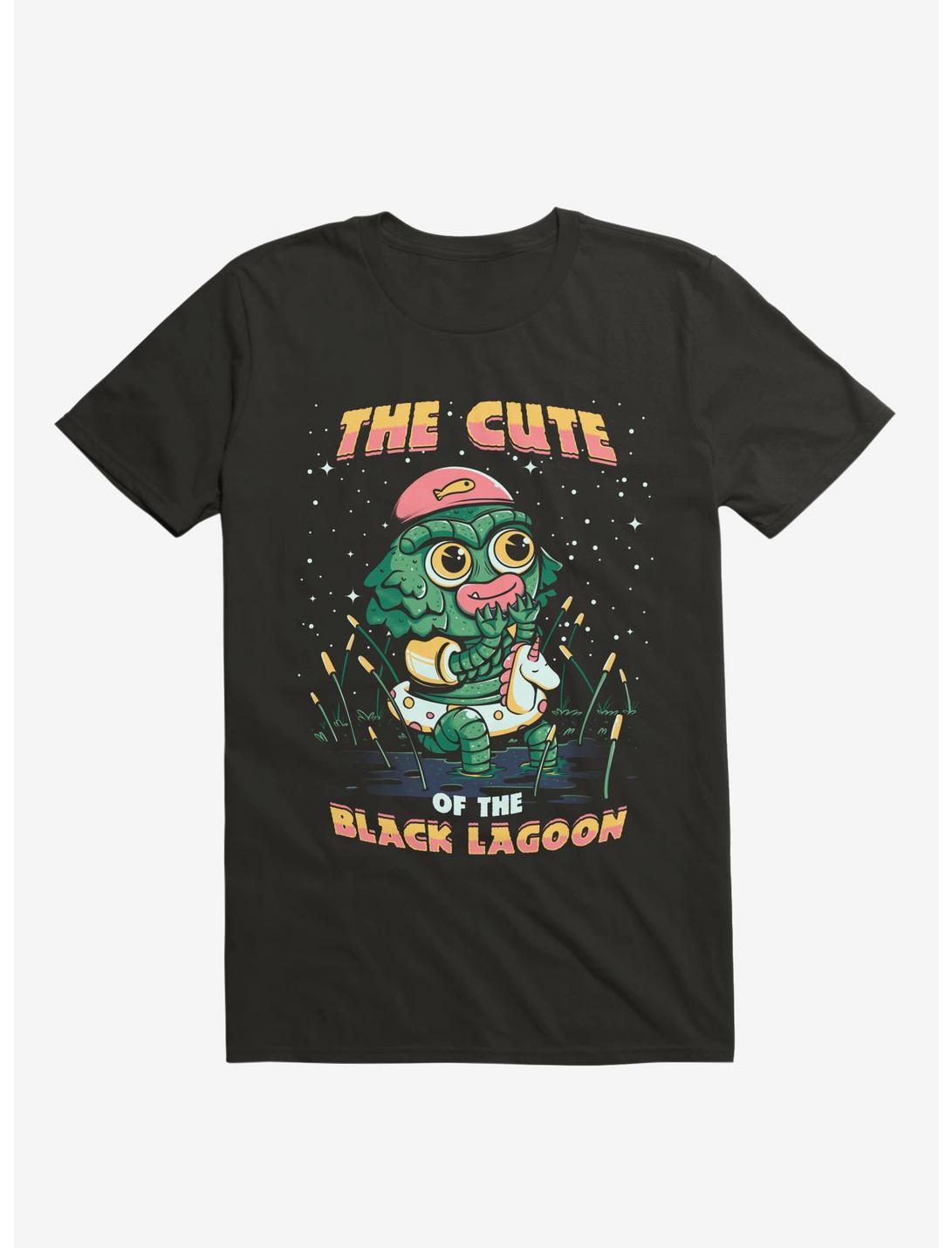 The Cute Of The Black Lagoon Black T-Shirt
