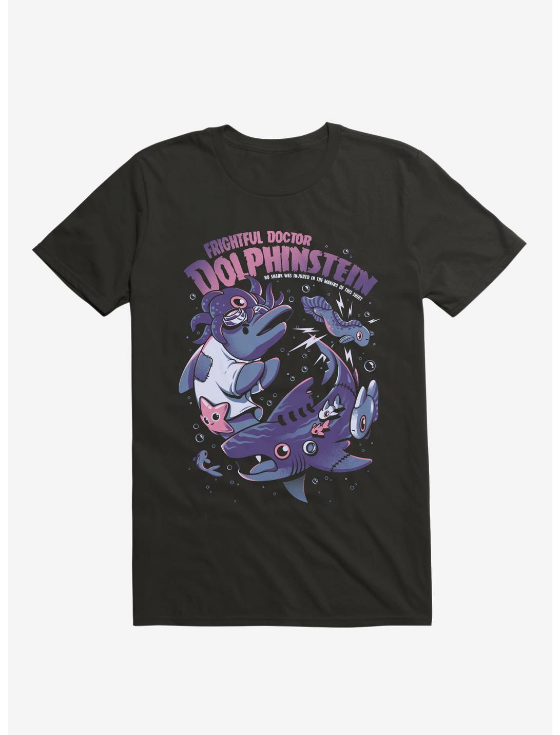 Frightful Doctor Dolphinstein Black T-Shirt