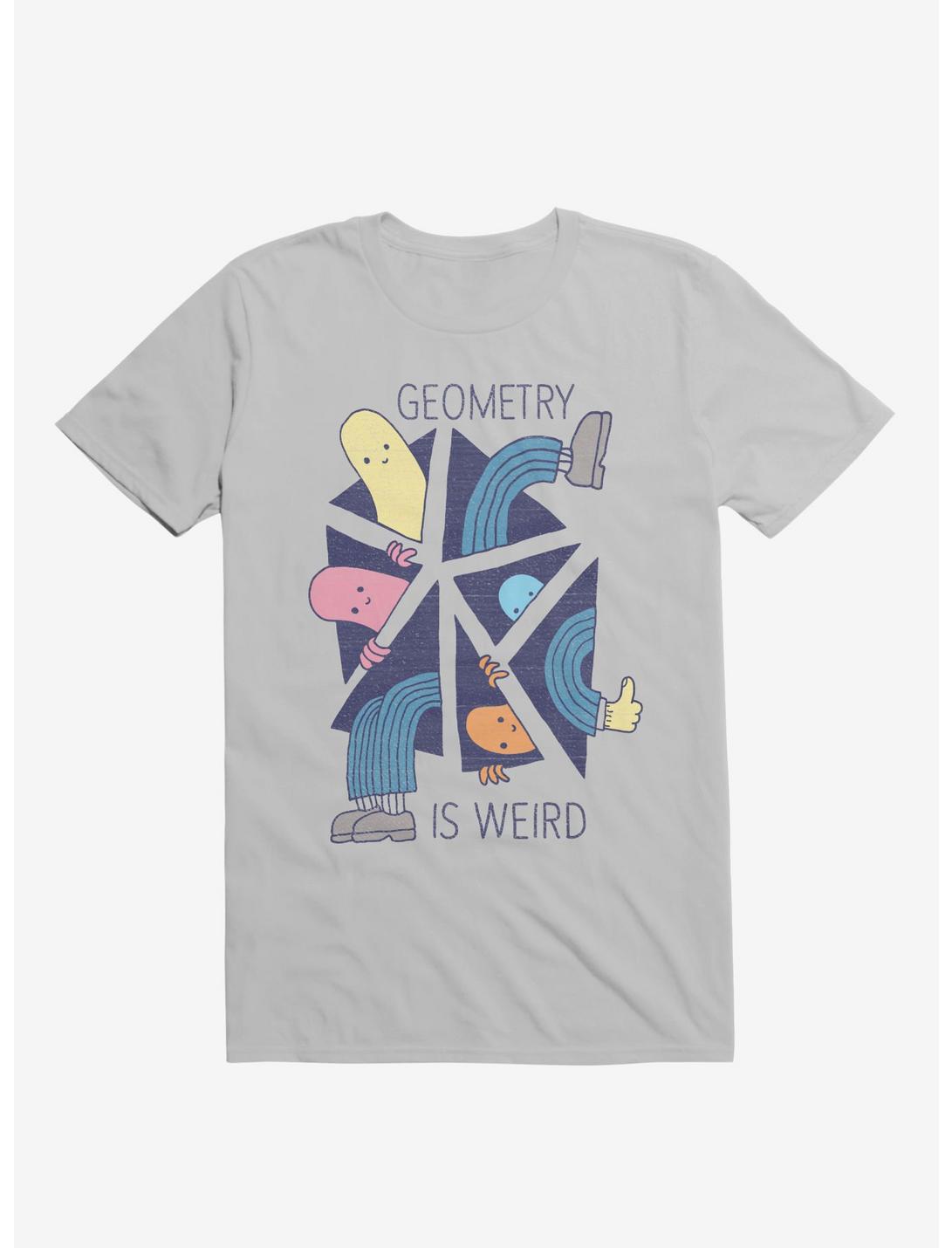 Geometry Is Weird Silver T-Shirt
