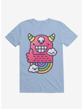 U Are Best Good Friend! Rainbow Light Blue T-Shirt