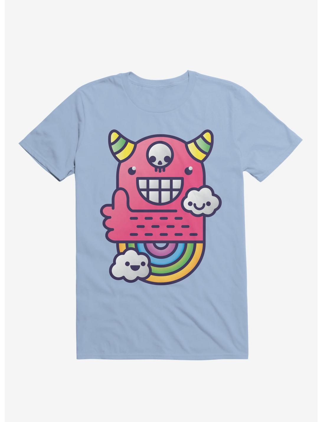 U Are Best Good Friend! Rainbow Light Blue T-Shirt