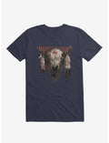 Tatanka Bison Head Navy Blue T-Shirt