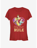 Disney Princess Strong Hearts Rule Girls T-Shirt