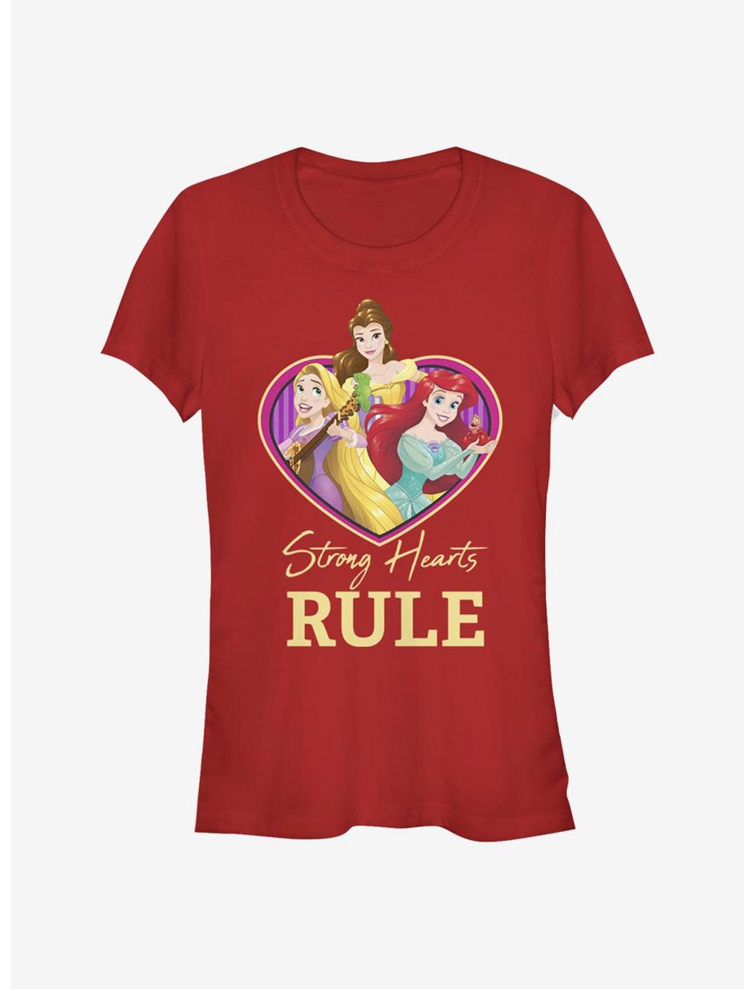 Disney Princess Strong Hearts Rule Girls T-Shirt