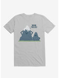 Brain Freeze! Mount Everest Ice Grey T-Shirt