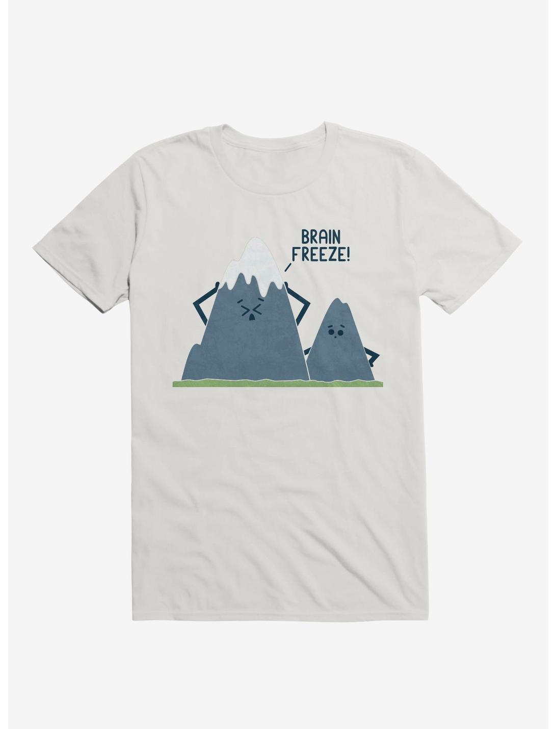 Brain Freeze! Mount Everest White T-Shirt