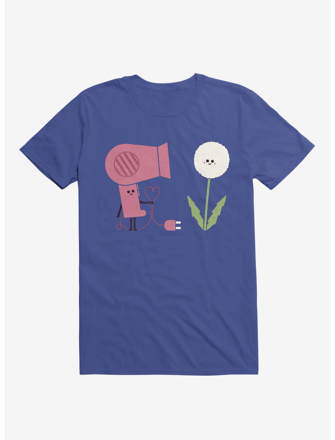 Forbidden Love Hair Dryer And Dandelion T-Shirt