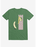 Let Down Your Peel Banana In Castle Irish Green T-Shirt