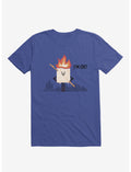 I'm OK! Campfire S'more Royal Blue T-Shirt