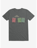 Aaah! The Unread! Running Books Charcoal Grey T-Shirt