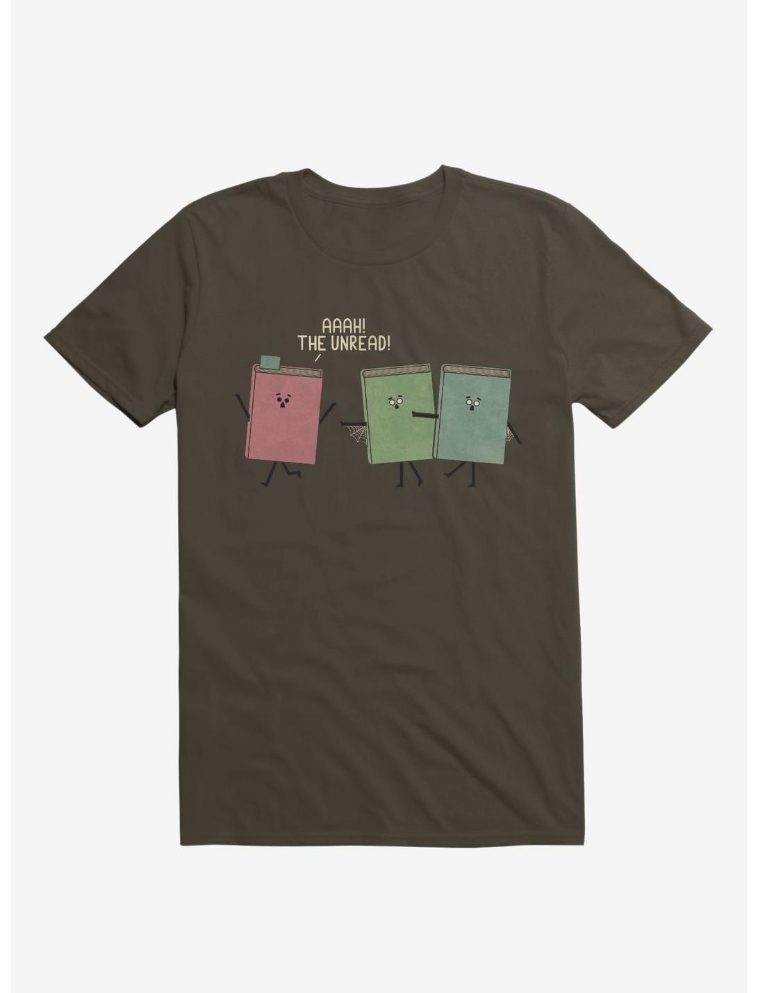 Aaah! The Unread! Running Books T-Shirt