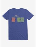 Aaah! The Unread! Running Books Royal Blue T-Shirt