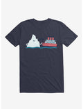 Iceberg Boop Ship Navy Blue T-Shirt