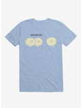 An Introvert... Speech And Thought Bubbles Light Blue T-Shirt