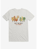 Eat The Rich (In Vitamins) Food White T-Shirt