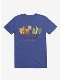Eat The Rich (In Vitamins) Food Royal Blue T-Shirt