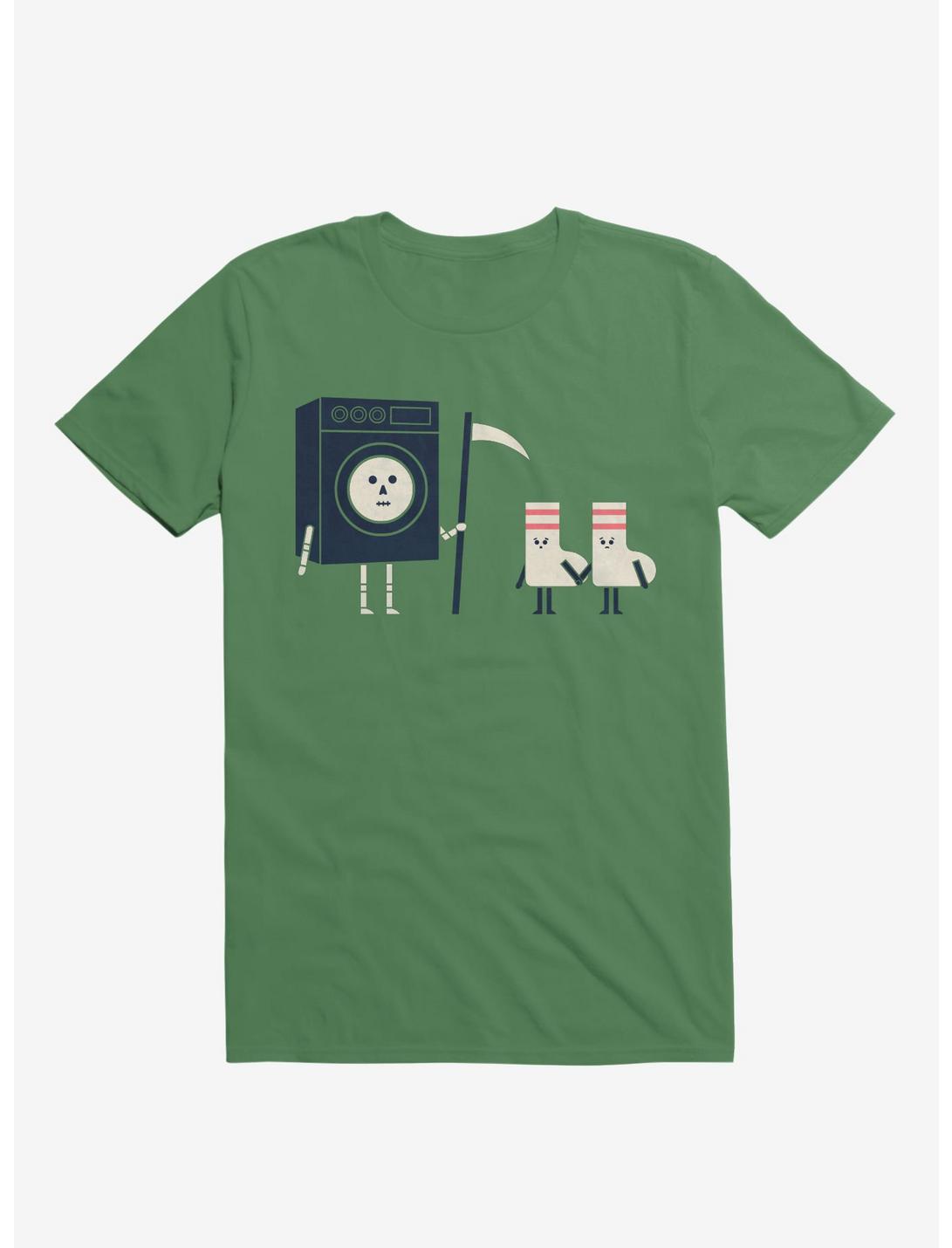 Grim Washer VS. Socks Irish Green T-Shirt
