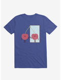 Love Yourself Cherry Looking In Mirror Royal Blue T-Shirt
