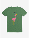 Ouch! Flamingo Irish Green T-Shirt