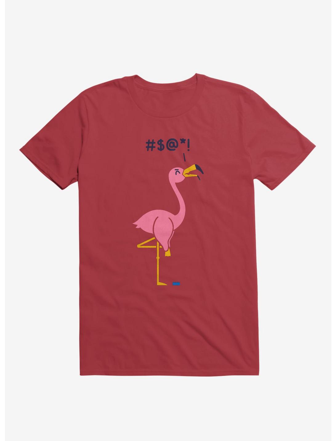 Ouch! Flamingo Red T-Shirt