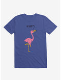 Ouch! Flamingo Royal Blue T-Shirt