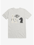 Daddy, I Want That Pony! Chess Pieces White T-Shirt
