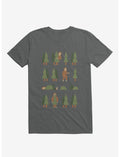 Bigfoot Forest Charcoal Grey T-Shirt