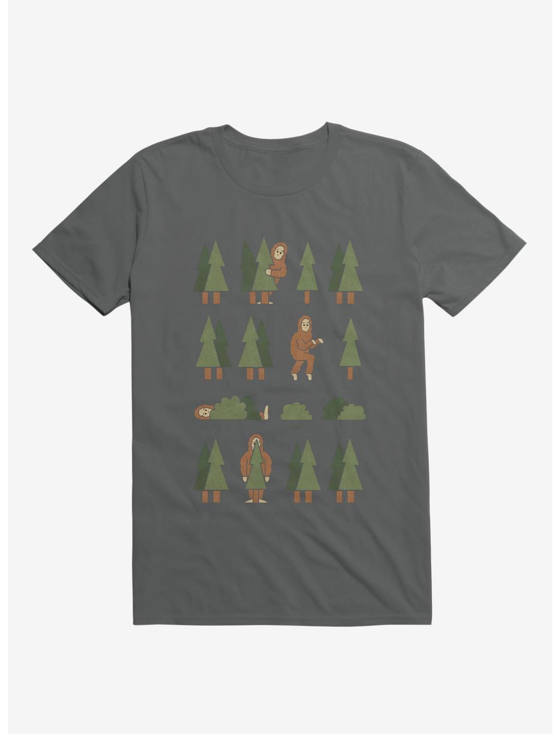 Bigfoot Forest Charcoal Grey T-Shirt