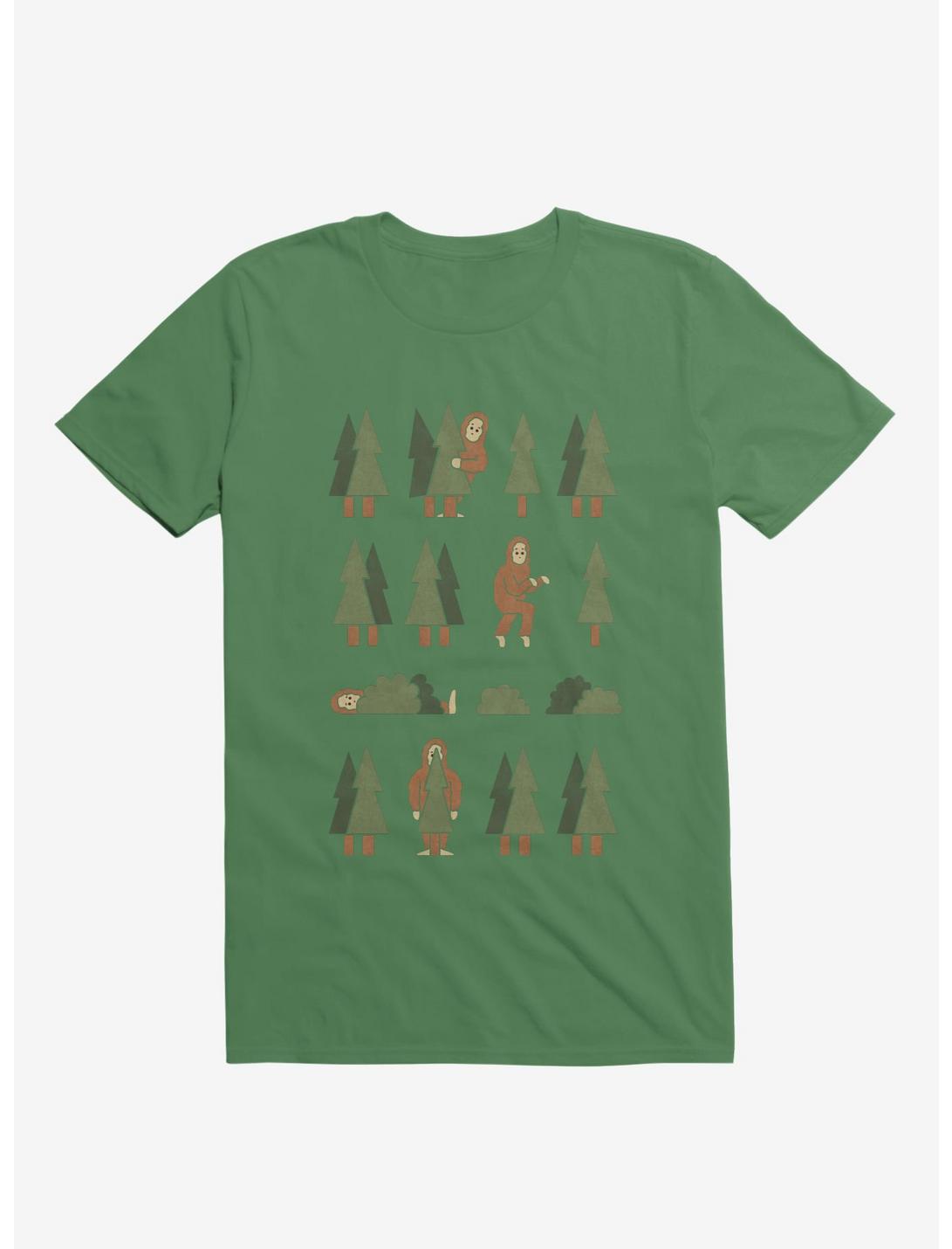 Bigfoot Forest Irish Green T-Shirt