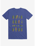 Bigfoot Forest Royal Blue T-Shirt