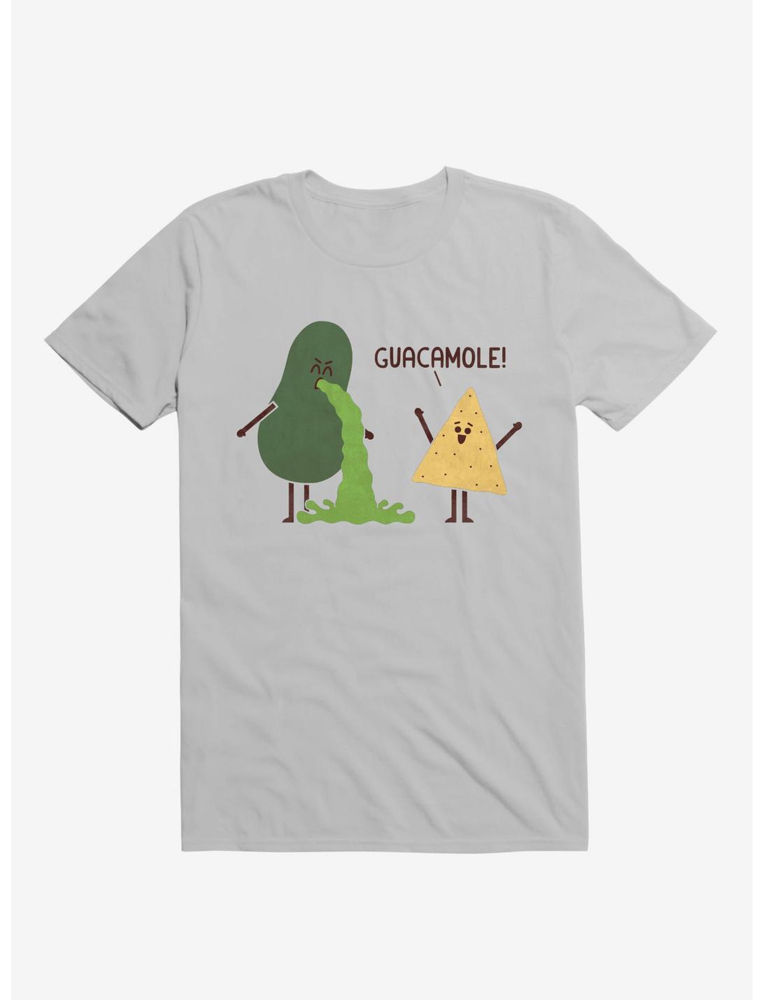 Guacamole Throw Up Ice Grey T-Shirt