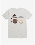 Coffee I Can't Take The Pressure White T-Shirt
