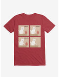 Purrhaps... Mischievous Cat Red T-Shirt