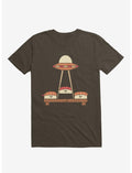 The Sushi Abduction Brown T-Shirt