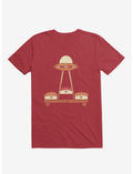 The Sushi Abduction Red T-Shirt