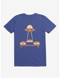 The Sushi Abduction Royal Blue T-Shirt