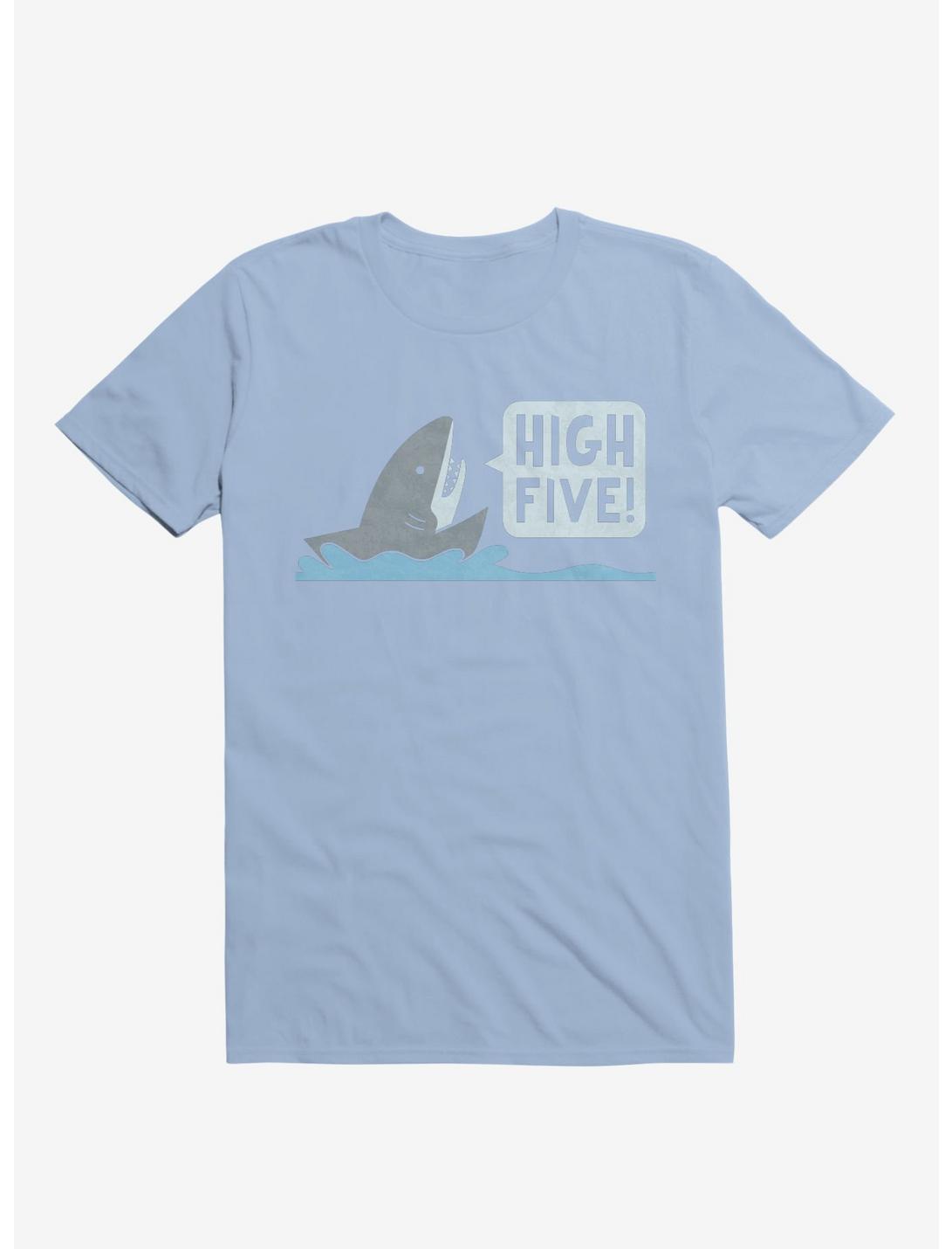 Shark High Five Light Blue T-Shirt