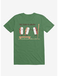 Sushi The Floor Is Wasabi Irish Green T-Shirt