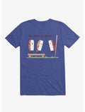 Sushi The Floor Is Wasabi Royal Blue T-Shirt